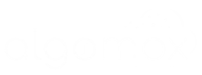 Algomox White Logo